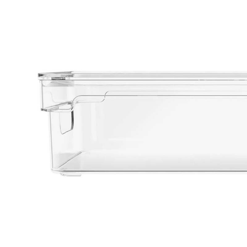 Organizador Clear Con Tapa 30 X 15 X 7 Cm - Miniatura 2