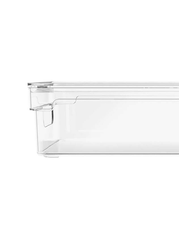 Organizador Clear Con Tapa 30 X 15 X 7 Cm 2
