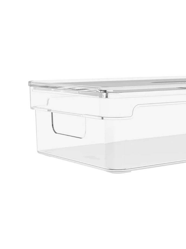 Organizador Clear Con Tapa 30 X 15 X 7 Cm 3