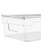 Organizador Clear Con Tapa 30 X 15 X 7 Cm - Miniatura 3