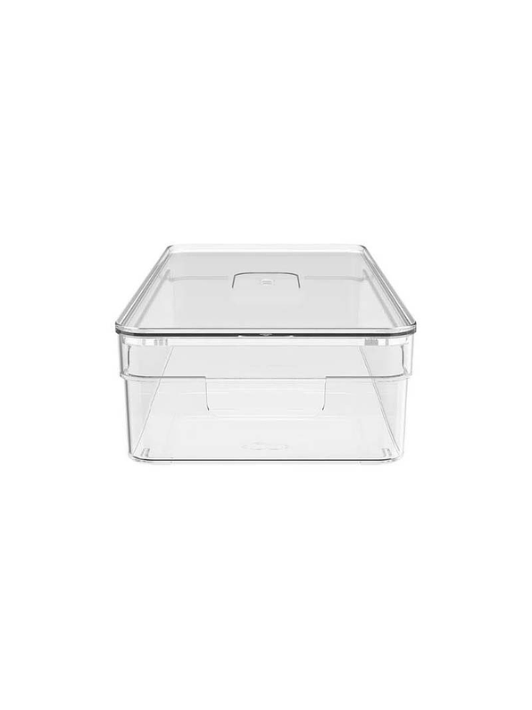 Organizador Clear Con Tapa 30 X 15 X 7 Cm 4