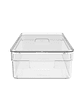 Organizador Clear Con Tapa 30 X 15 X 7 Cm - Miniatura 4