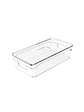 Organizador Clear Con Tapa 30 X 15 X 7 Cm - Miniatura 1
