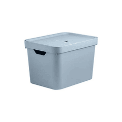 Caja Organizadora Con Tapa Mediana Cube 18 Litros