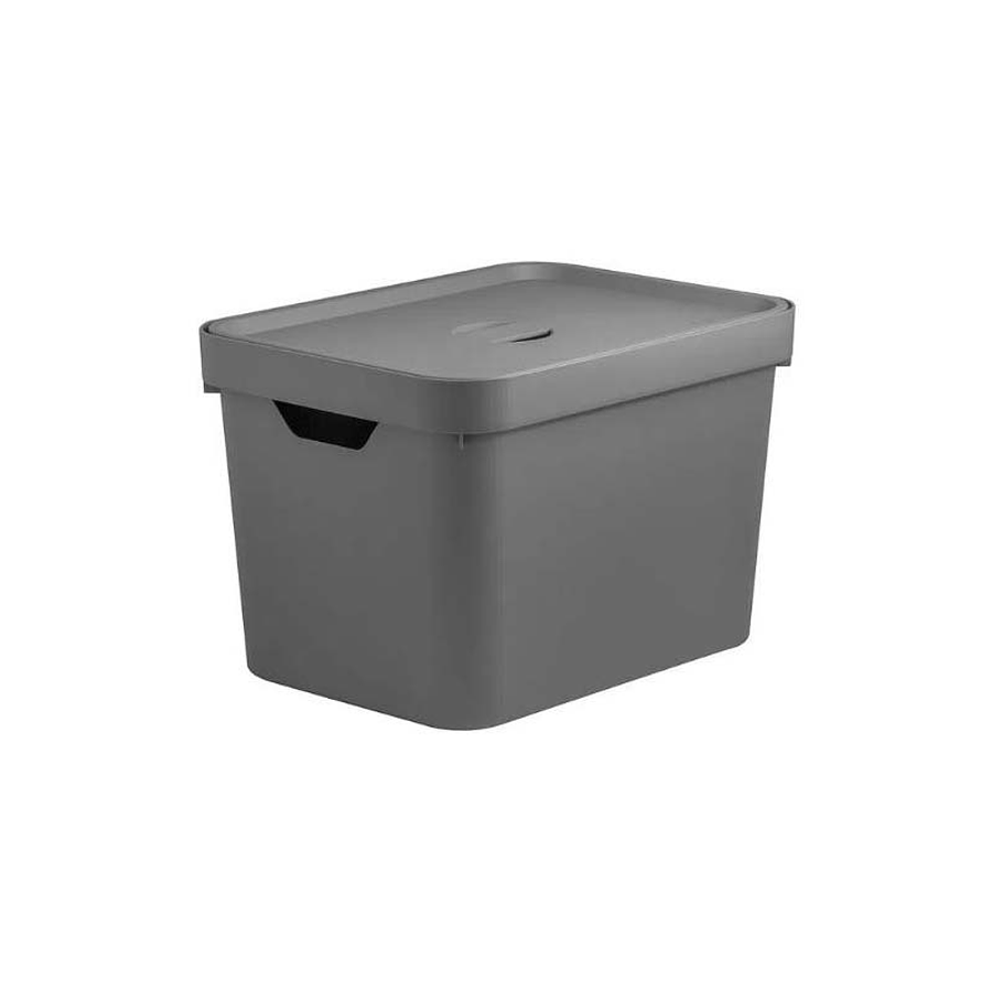 Caja Organizadora Con Tapa Mediana Cube 18 Litros 4