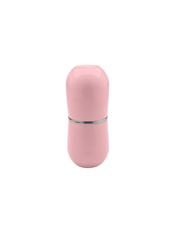 Soporte Cepillo Cromo Belly Con Tapa 5