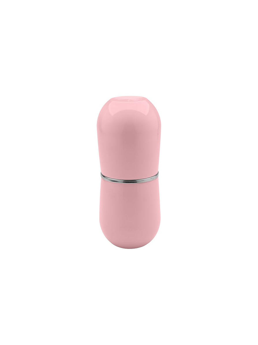 Soporte Cepillo Cromo Belly Con Tapa 5