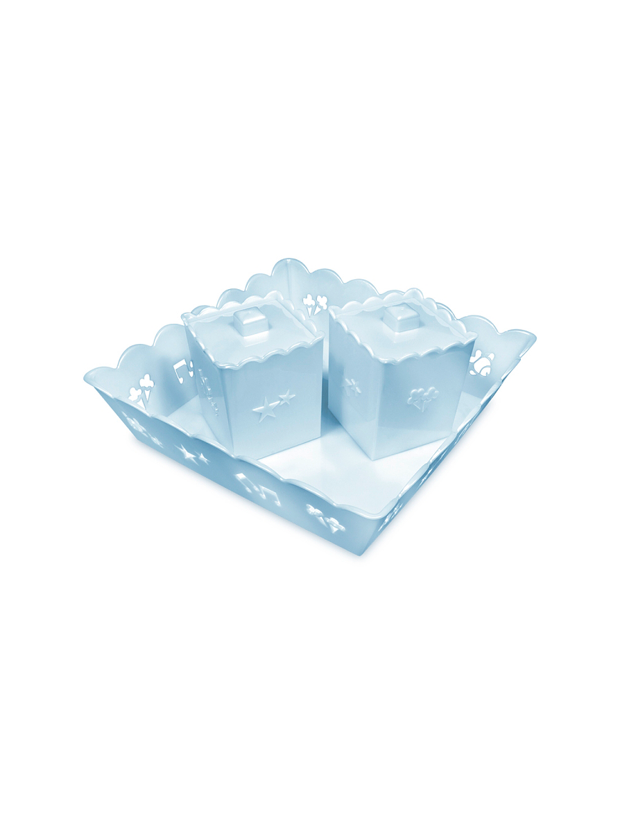 Kit Higiene 3 Piezas (1 bandeja + 1 Porta algodón + 1 Porta copitos) 2