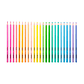 Colores Kores Pastel Triangular X 24 Unidades - Miniatura 2