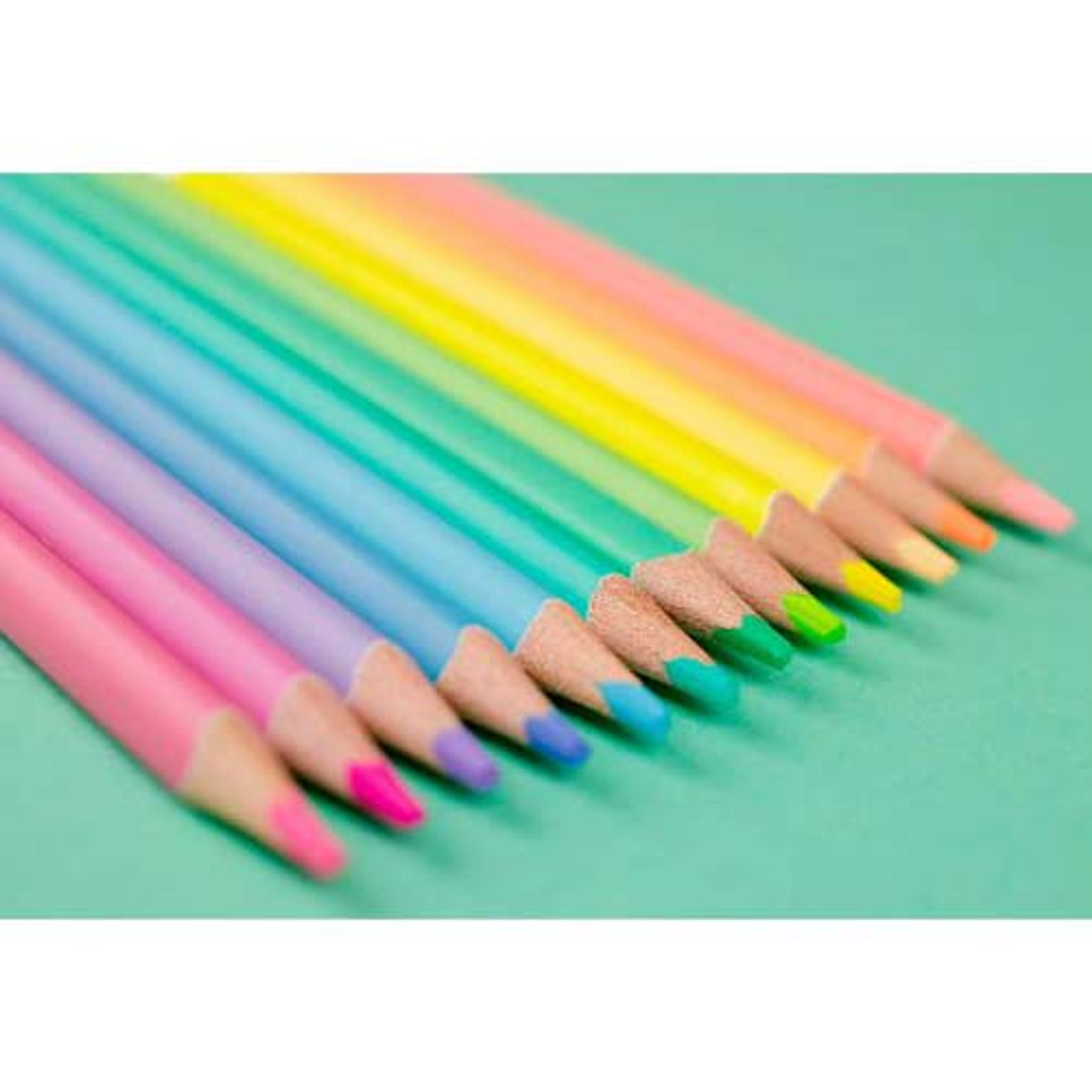 Colores Kores Pastel Triangular X 24 Unidades 3