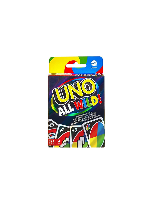 Uno All Wild Juego De Mesa 1