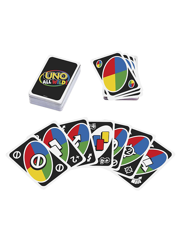 Uno All Wild Juego De Mesa 3