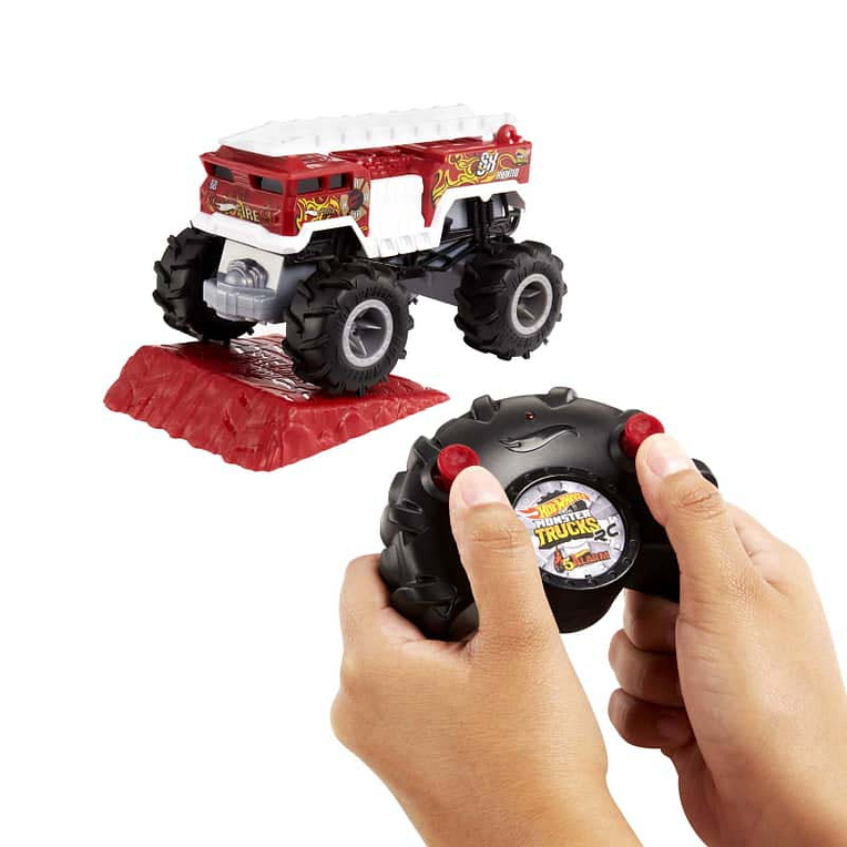 Hot Wheels Monster Trucks Vehículo De Juguete R/C 5 Alarm 1:24 5