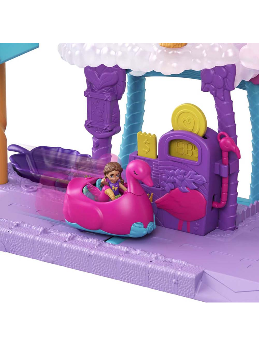 Polly Pocket PollyVille Autolavado 4