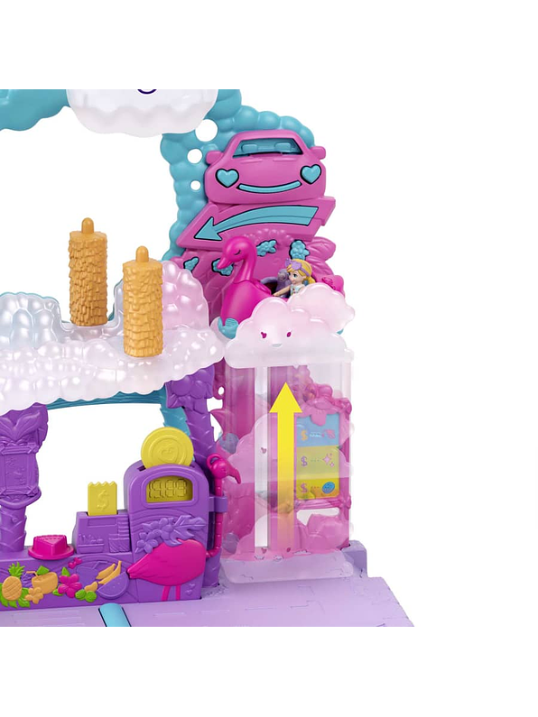 Polly Pocket PollyVille Autolavado 6