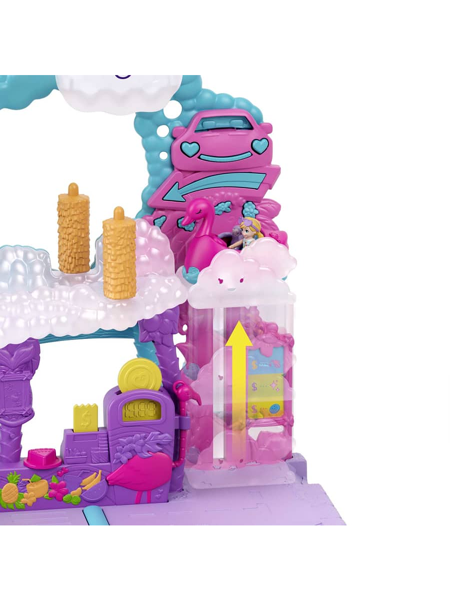 Polly Pocket PollyVille Autolavado 6