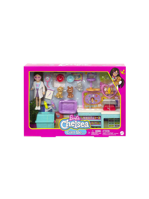 Barbie Muñeca Chelsea Veterinaria  2