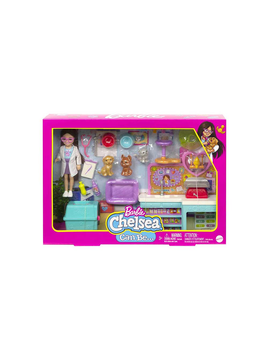 Barbie Muñeca Chelsea Veterinaria  2