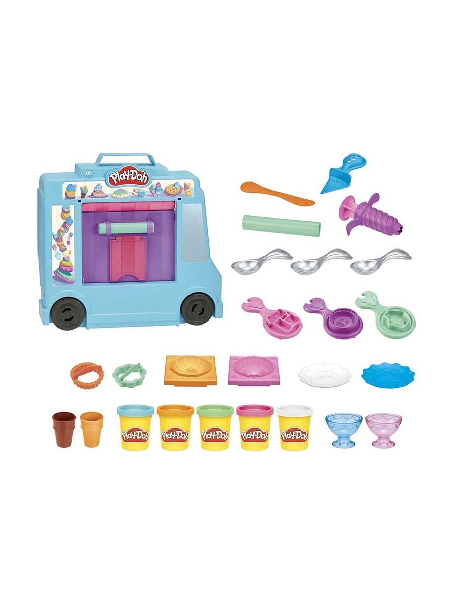 Play Doh Kitchen Creations Camión De Helado 1