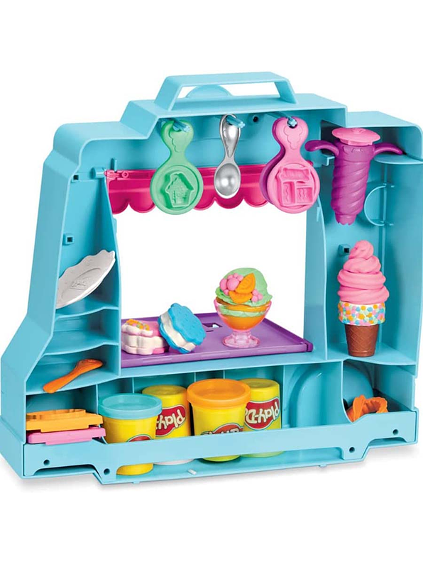 Play Doh Kitchen Creations Camión De Helado 5