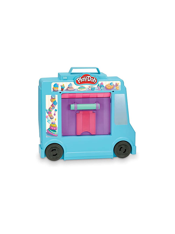 Play Doh Kitchen Creations Camión De Helado 4