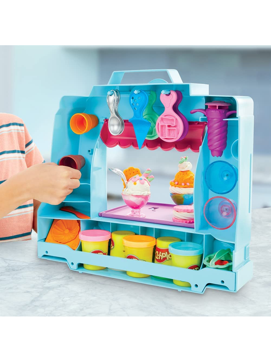 Play Doh Kitchen Creations Camión De Helado 8