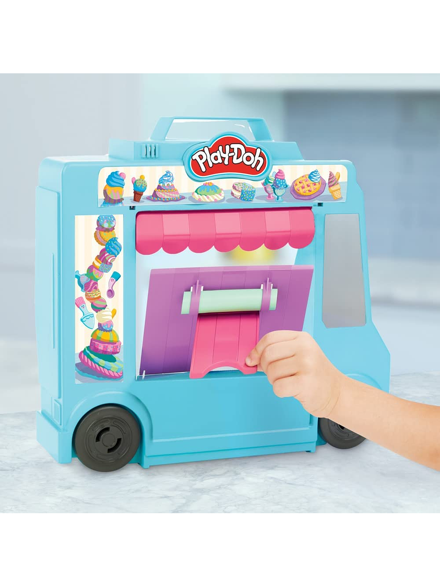 Play Doh Kitchen Creations Camión De Helado 9