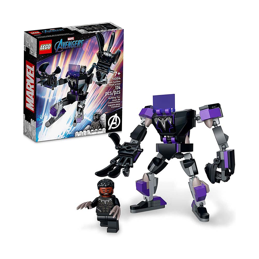 Lego Súper Héroes Armadura Robótica De Black Panther  1