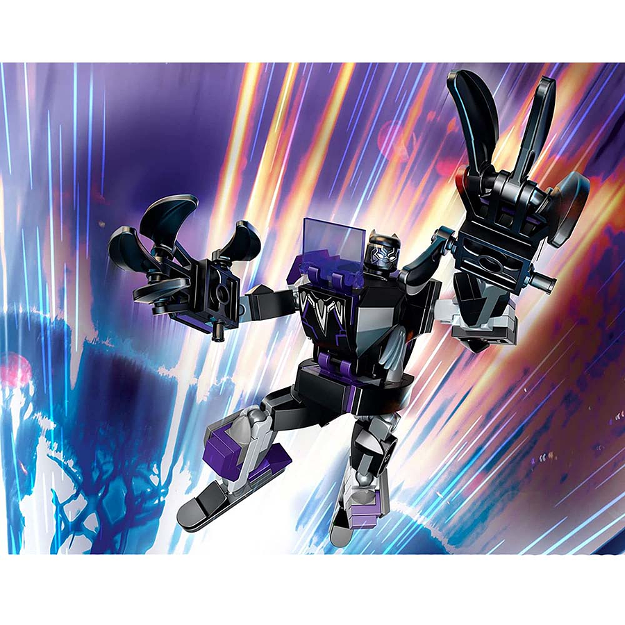 Lego Súper Héroes Armadura Robótica De Black Panther  3