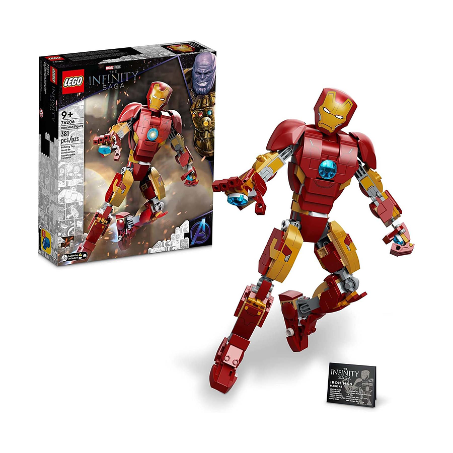 Lego Marvel Figura De Iron Man  1