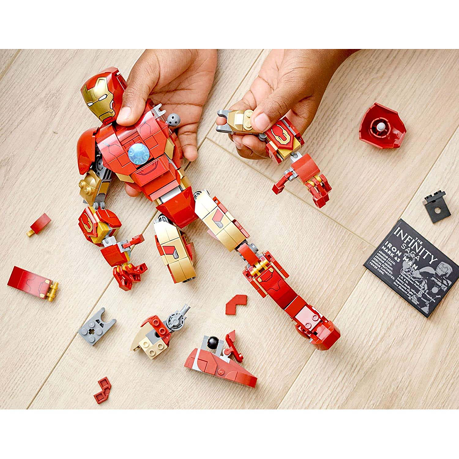 Lego Marvel Figura De Iron Man  4
