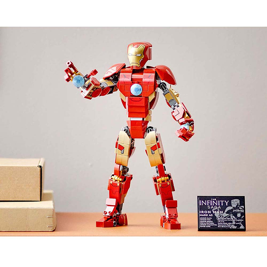 Lego Marvel Figura De Iron Man  5