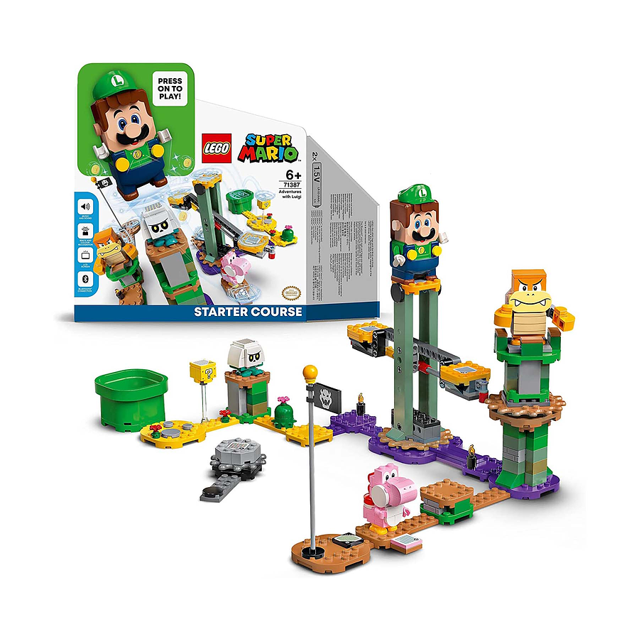 Lego Súper Mario Pack Inicial Aventuras Con Luigi   1