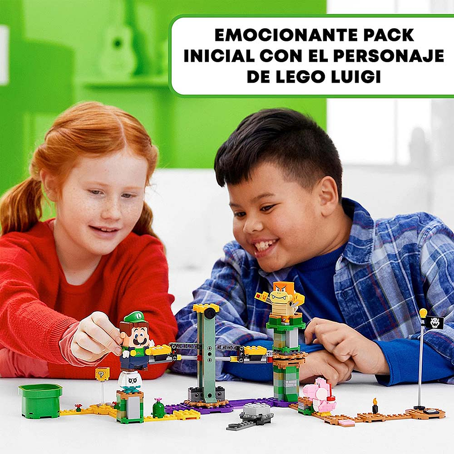 Lego Súper Mario Pack Inicial Aventuras Con Luigi   2