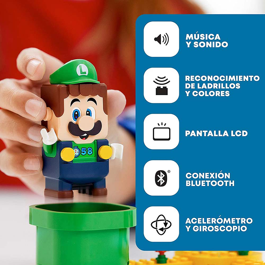 Lego Súper Mario Pack Inicial Aventuras Con Luigi   3
