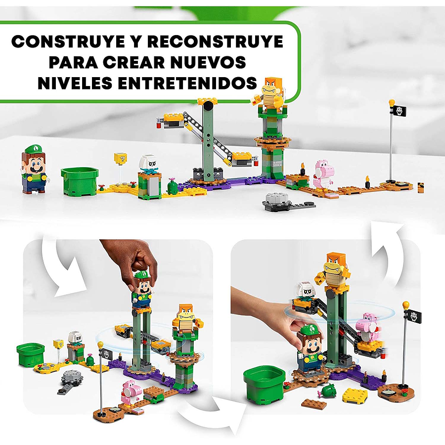 Lego Súper Mario Pack Inicial Aventuras Con Luigi   4