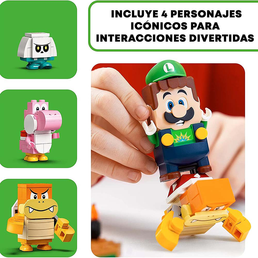 Lego Súper Mario Pack Inicial Aventuras Con Luigi   6