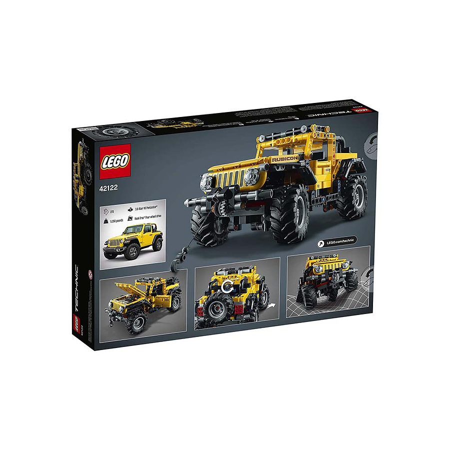 Lego Technic Jeep Wrangler  4