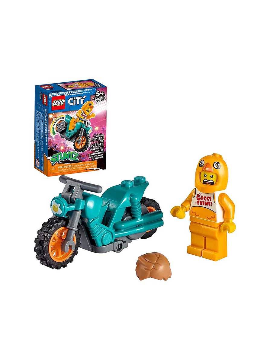 Lego Moto Acrobática Pollo  1