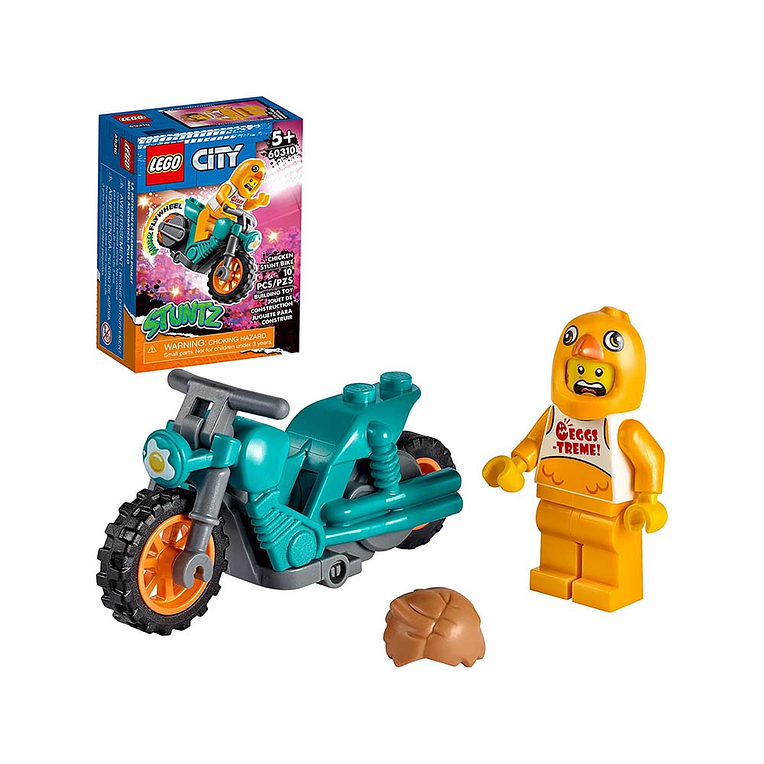 Lego Moto Acrobática Pollo  1