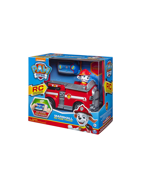 Paw Patrol Rc Marshall Camión De Bomberos  3