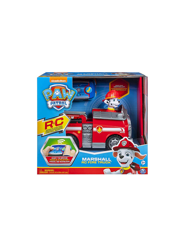 Paw Patrol Rc Marshall Camión De Bomberos  2