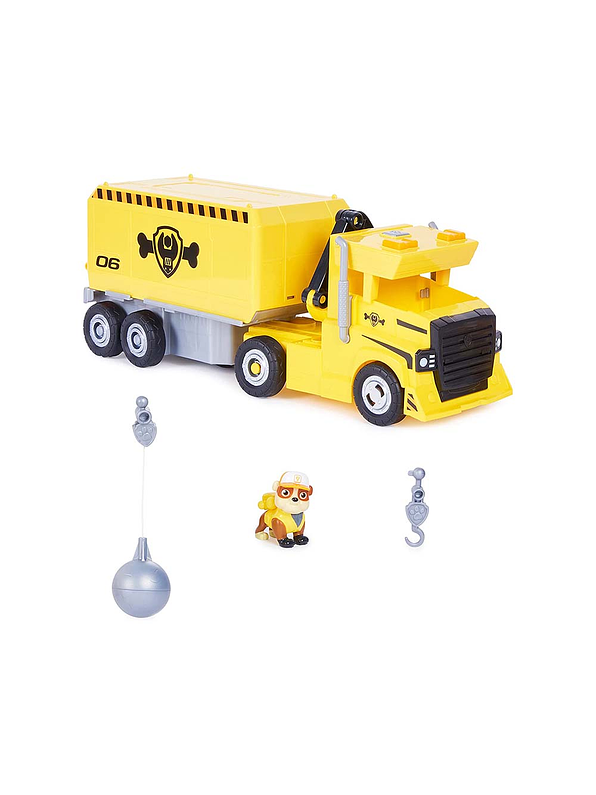 Paw Patrol Big Trucks Mega Camión Rubble  2