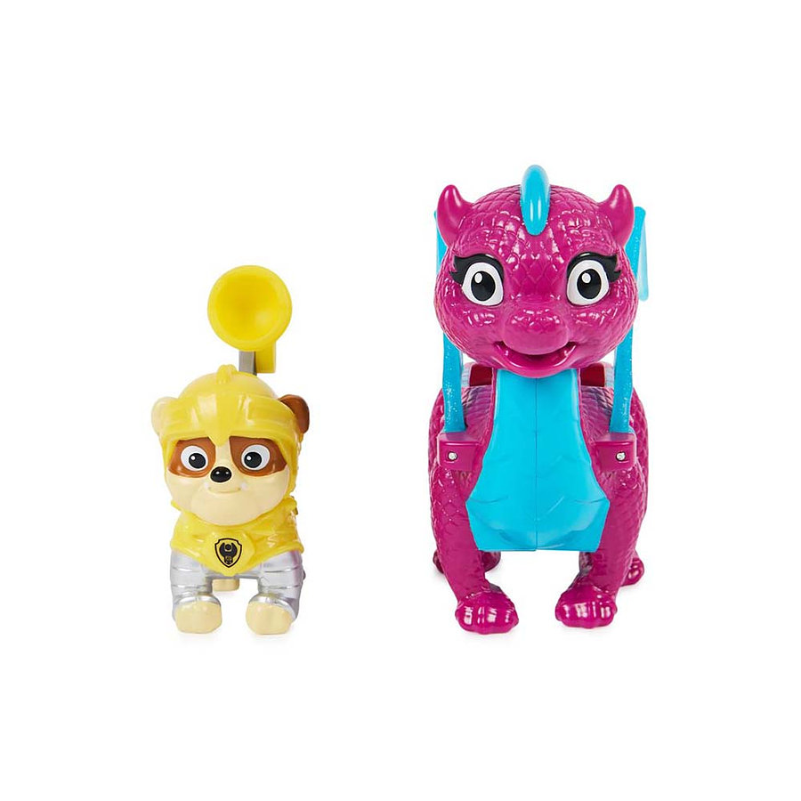 Paw Patrol Rescue Knights Rubble And Dragon Blizzie  3