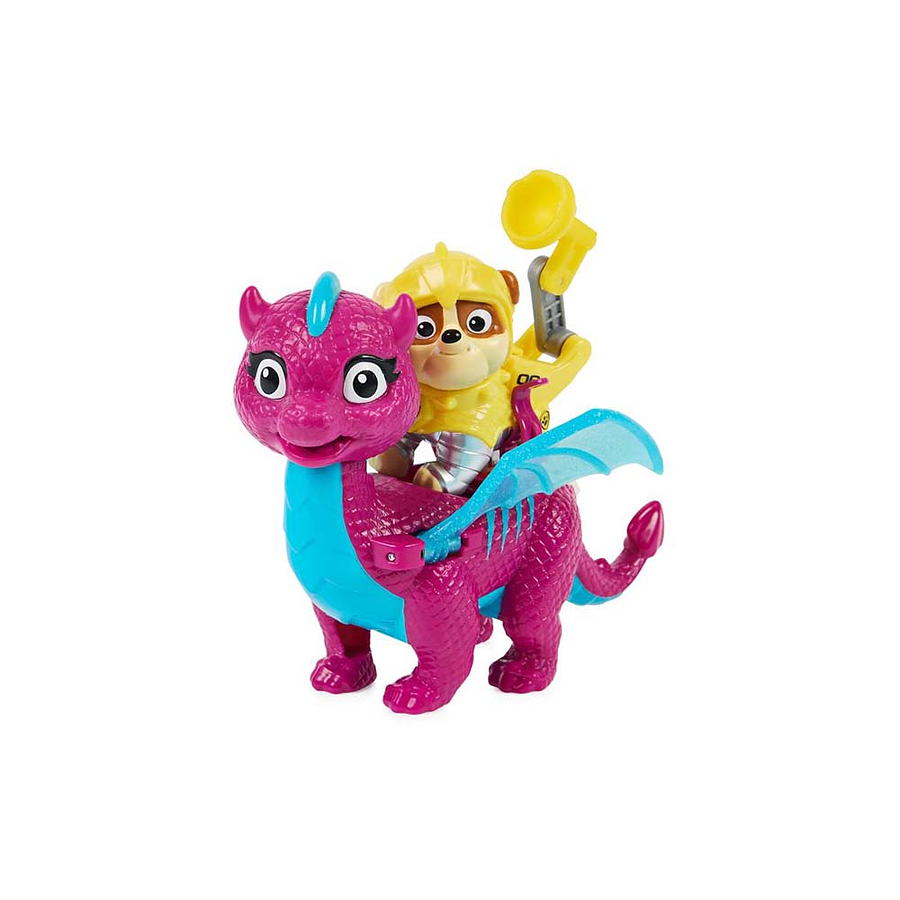 Paw Patrol Rescue Knights Rubble And Dragon Blizzie  1