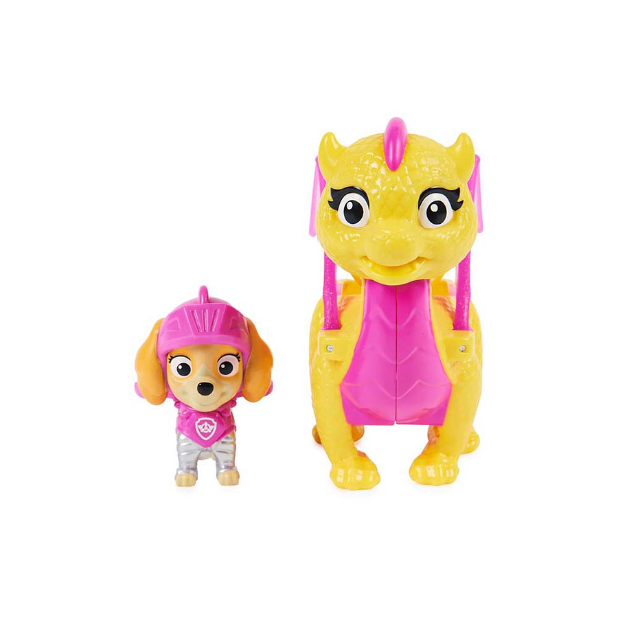 Paw Patrol Rescue Knights Skye And Dragon Scorch  3