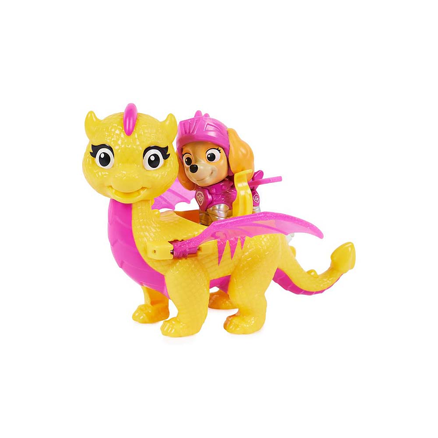 Paw Patrol Rescue Knights Skye And Dragon Scorch  1
