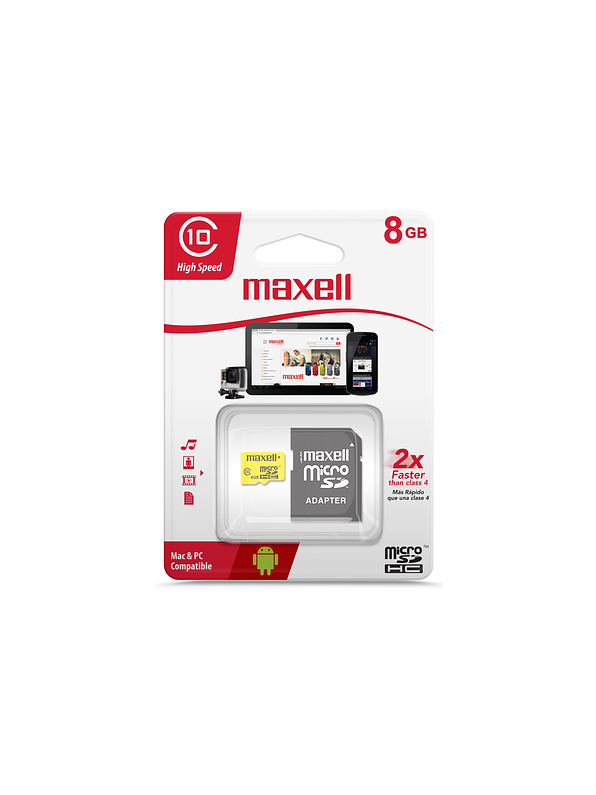 Memoria Micro 8 GB Clase 10 1