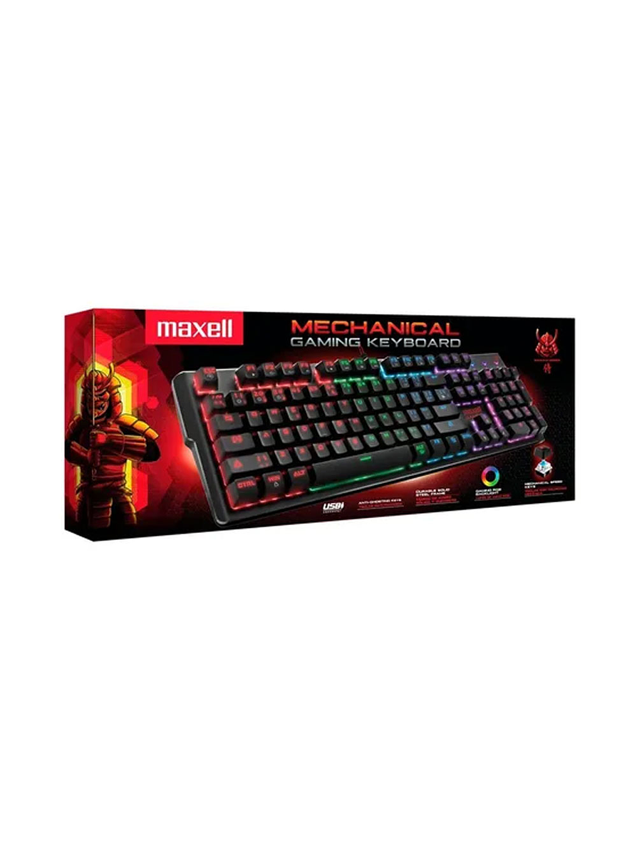 Teclado Maxell Gaming Mecánico 2.4 GHZ Iluminado   1