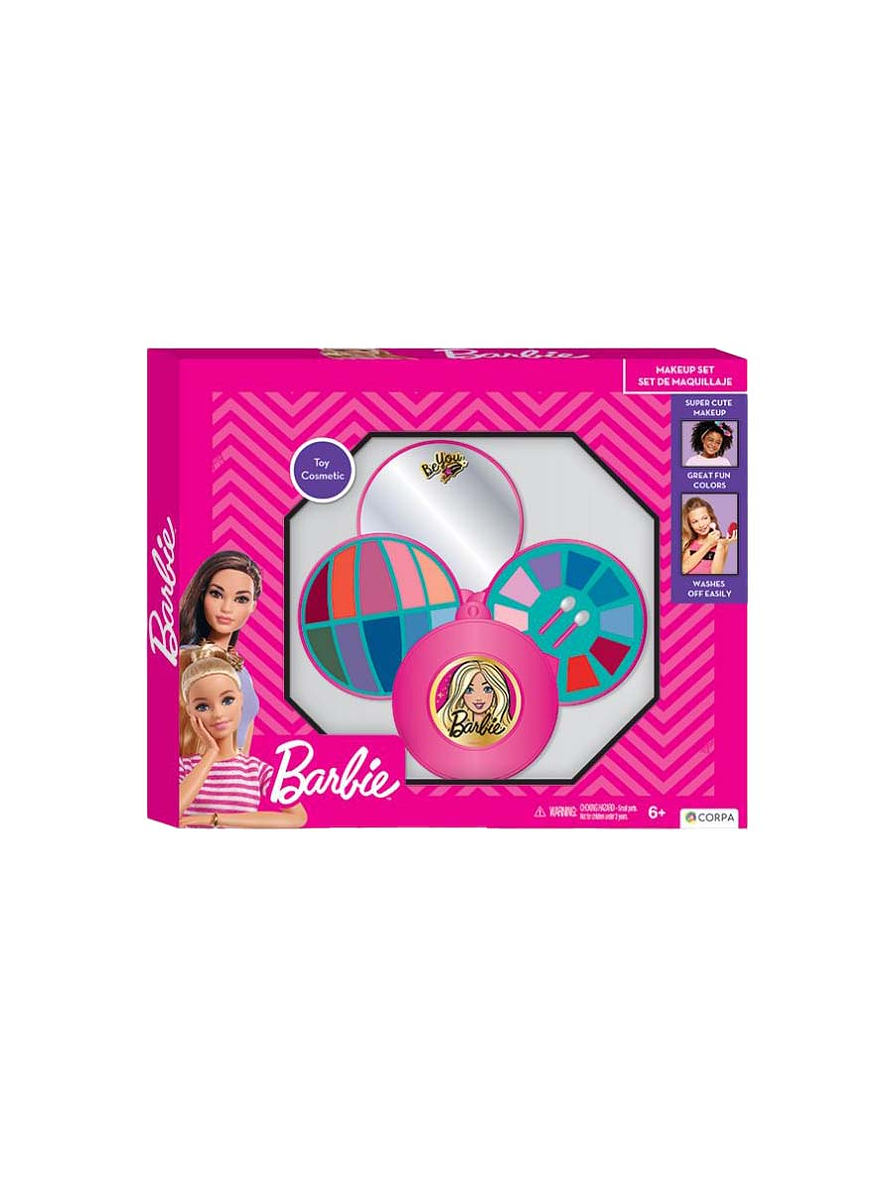 Set Maquillaje Redondo 3 Partes Barbie 1